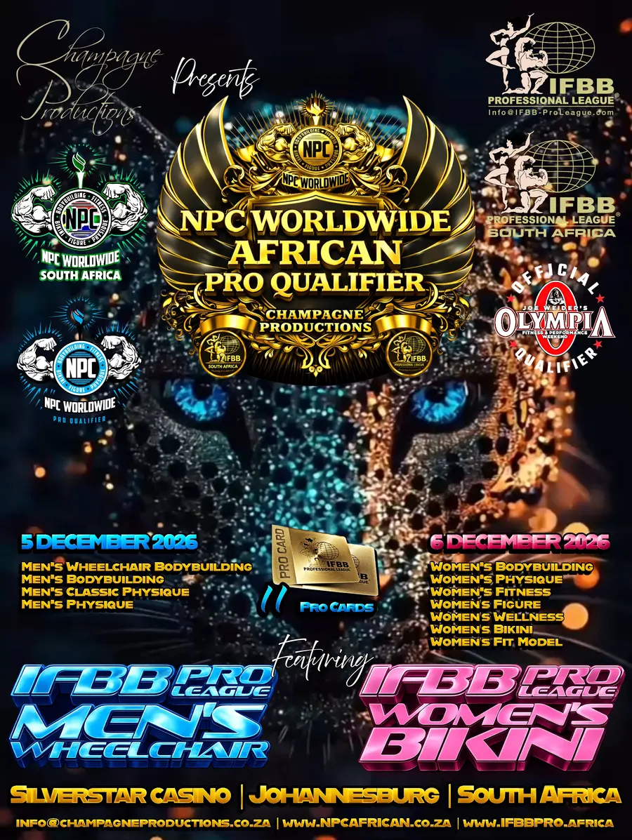 NPC Worldwide African Championships artwork